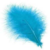 Dyed Full Marabou - TURCHESE